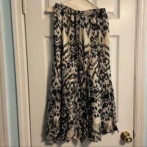 TEASA  Printed Maxi Skirt